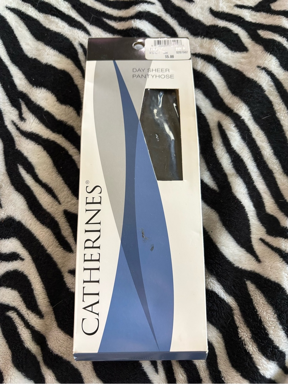 Catherines Day Sheer Pantyhose in Black